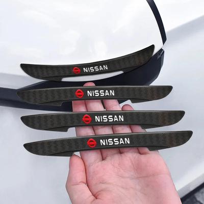 4Pcs Auto Car Door Edge Protection Guards Anti-collision Strip For Qashqai J10 J11 X Trail T32 T31 Tiida Juke Leaf Navara