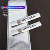 Car Leaf Metal Stickers Auto Decoration Accessories For MG 4 5 6 7 Cyberster ES5 ONE MG5 Scorpio ZS HS MARVEL-R Hector MG3 EZSs47