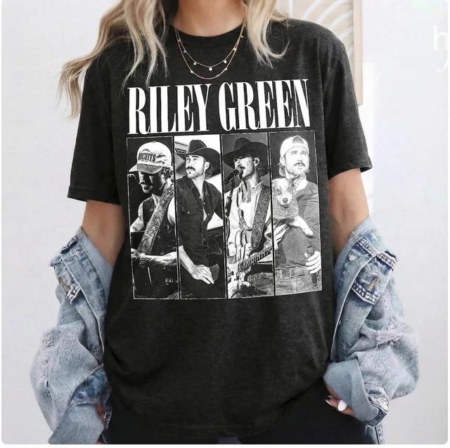 Limited Riley Green World Tour T-Shirt, Riley Green Shirt, Gift For Women Men 3XL