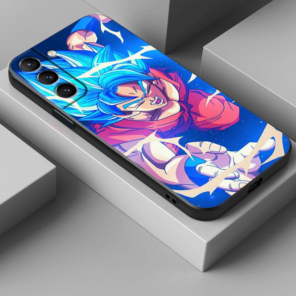 Dragons Balls Goku God Vegeta Anime Phone Case For Samsung Galaxy S25 S24 S23 S20 S21 FE S26 S22 Ultra S26 Plus S25FE Soft Cover