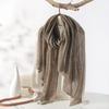 100% Cashmere 70x180cm Print Wrap Scarf Women Lightweight Breathable Knitted Pashmina Shawl Travel Cape Foulard All-Season Chic Layering
