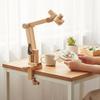 Table Clamp Embroidery Stand Foldable Design Adjustable Embroidery Hoop Stand Craft Tool Compact Storage for Crafters