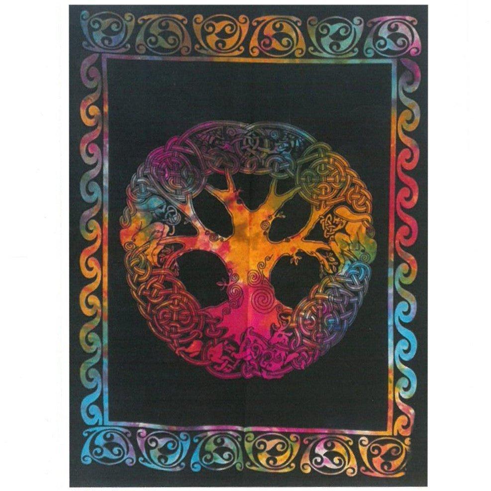 Cotton Wall Art Adam and Eve Tree