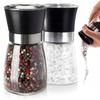 2X Pepper Salt Mill Grinding Spices Mills Set Spice Grinders