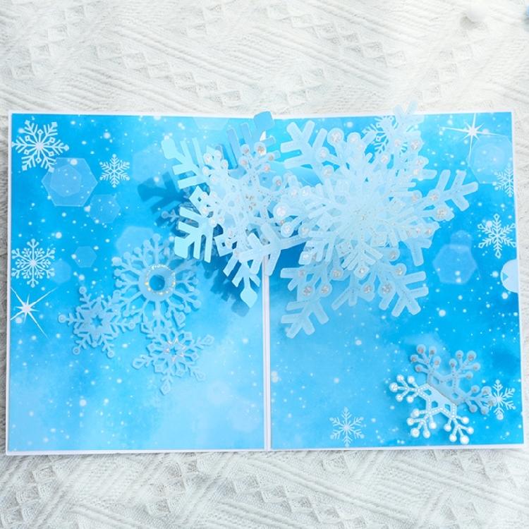 Christmas Decorations 3D Card Party Decoration Folding Type Party Supplies