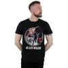 Marvel Herren Black Widow Movie Vintage Circle T-Shirt