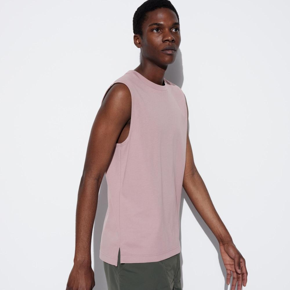 

ХЛОПКОВАЯ ФУТБОЛКА UNIQLO JAPAN AIR RHYTHM БЕЗ РУКАВОВ