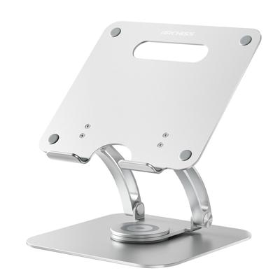 Archiss Lift Up by Me Laptop Adjustable Angle and 360 Degree Swivel-Stand Stand, Height, Rotation, Aluminum, AS-LSBM-SL