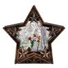 Cross Border New Christmas Decoration Crystal Ball Snowflake Light Glowing Santa Claus Lamp Creative Christmas Gift