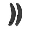 2ks Prodloužení řadicích pádel volantu Náhrada pro Mitsubishi Outlander Lancer Eclipse Černá