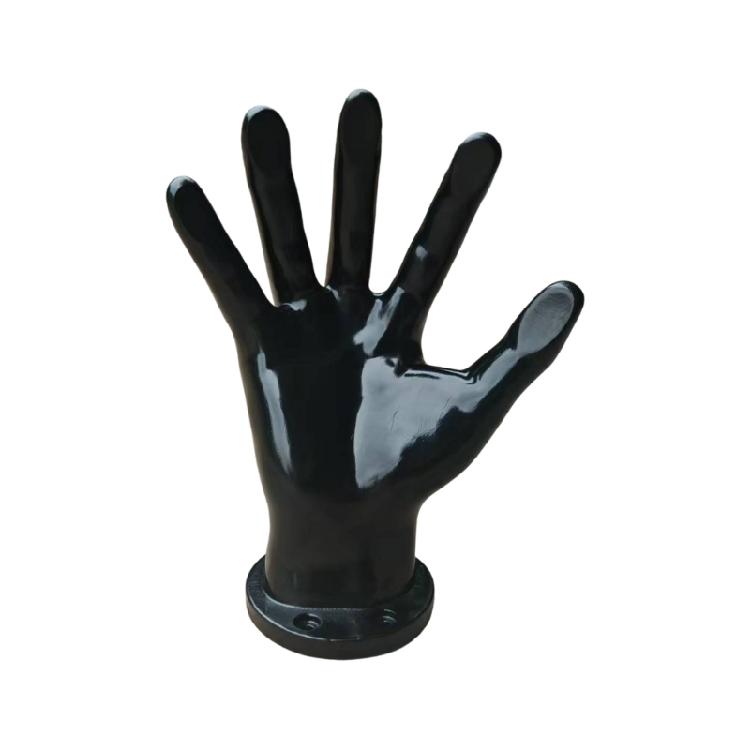 Sports Themed Hand Model Display Stand Elegant Surfaces For Basketball Football Decors Multiple Use Across Environment
