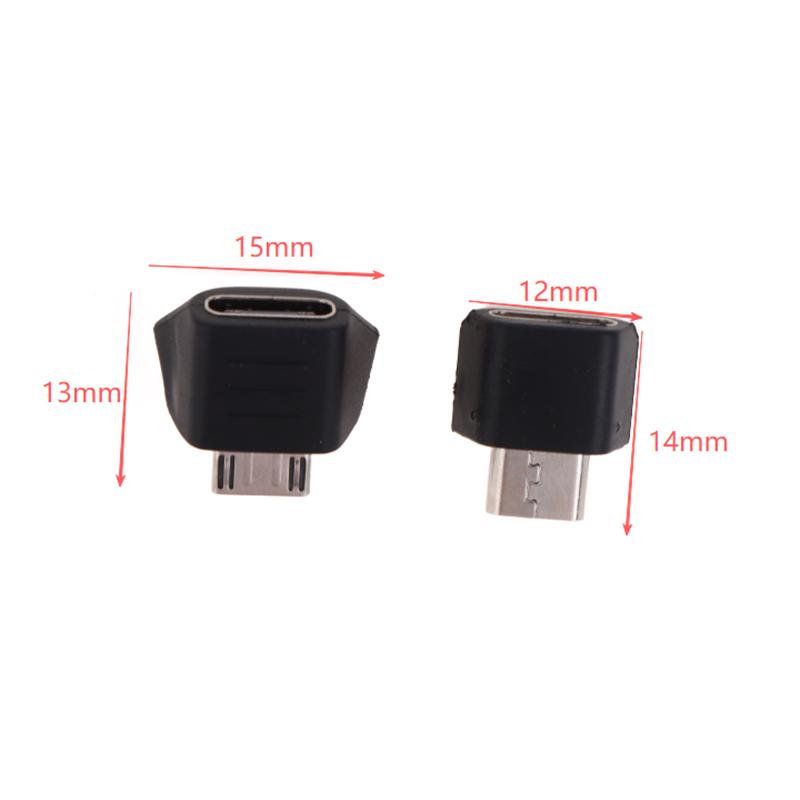 USB Micro to Type-C Adapter for G502/Master Wireless Mouse - Universal Head Replacement Repair Parts for Android