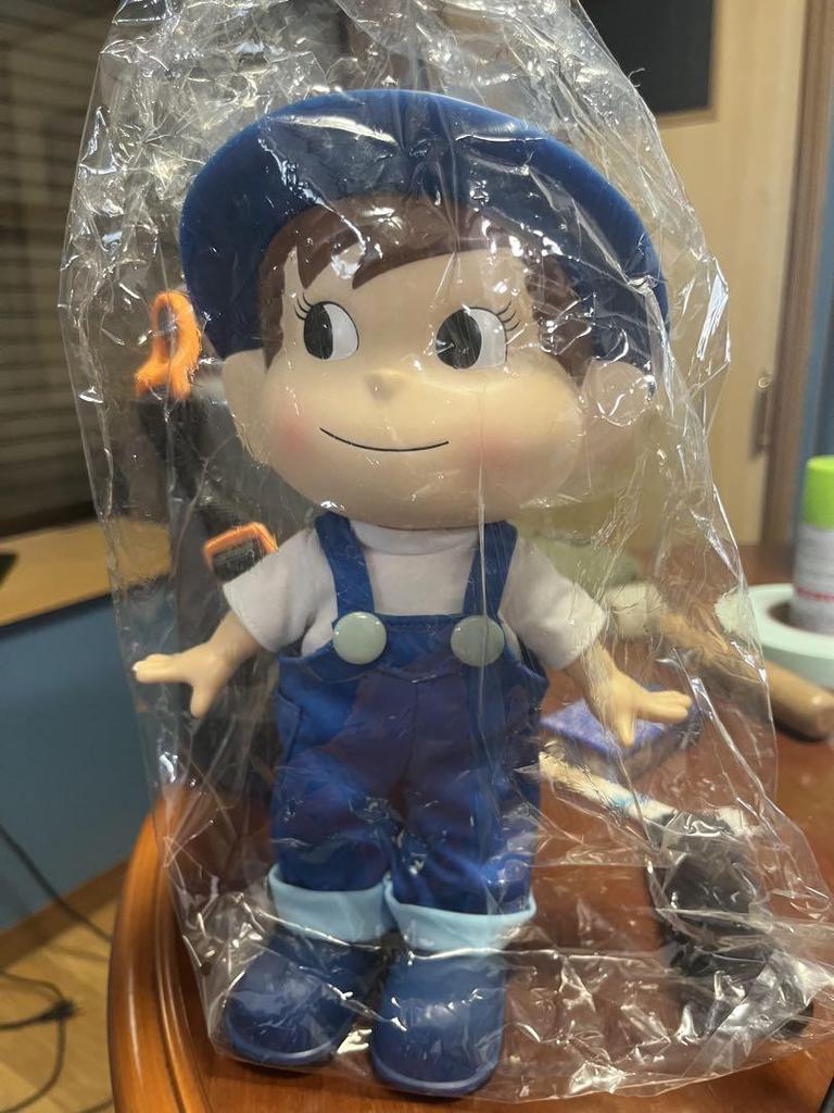 [USED] - Fujiya Poco-chan figure, corporate character, retro doll