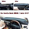 For Toyota Corolla Auris ZRE182 2014-2016 2017 2018 Dashmat Dashboard Cover Mat Pad Sun Visor Protect Carpet Rug Car Accessories
