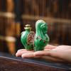 Instant Fortune Resin Tea Pet: Color-Changing, Wealth-Attracting, Creative Tea Table Decoration for Tea Enthusiasts.