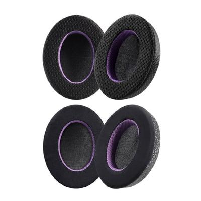 Luxurious Feel Ear Cushions Compatible for Cloud Flight/CloudX/Cloud2/Cloud3 Headsets Soft and Breathable Ear Pad