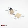 Dollhouse Doll House Accessories 1:12 Mini Cutter Model Mini Knife Seat Model Cutting Board Model