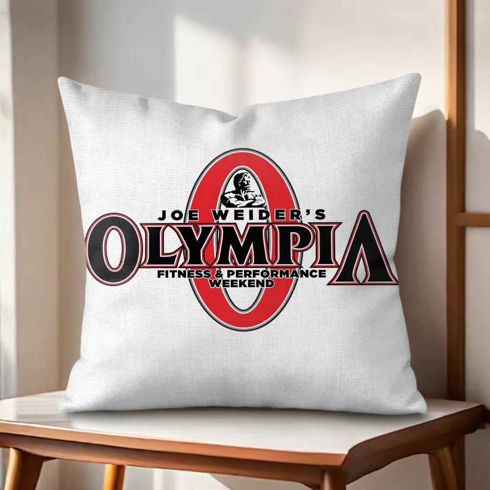 Brand MMr OOlympia Cushion Cover Natural Linen Organic Fabric DoubleSided Printing Couch Pillow Covers Home Decor