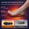 USB Rechargeable Heated Insoles - Electric Foot Warmers for Outdoor Use