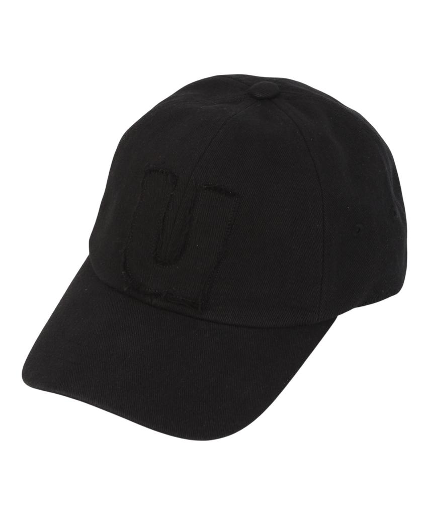 Yunibeosyeolkemiseuteuli Applique U Black Ballcap Washed Ballcap