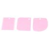 3PCS Set Cake Cream Scraper Dough Pasty Cutters Scraper Kitchen Tool DIY Baking Tool