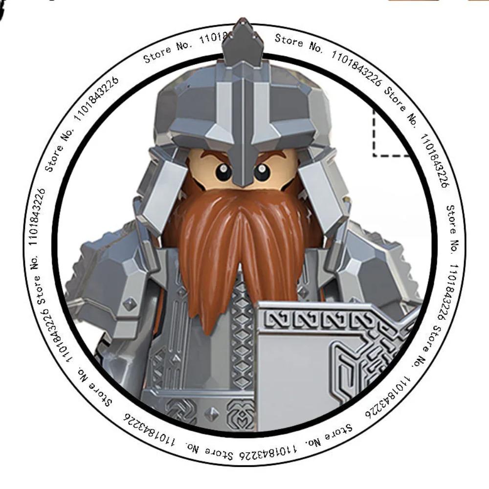 2025 Erste Veröffentlichung Der Herr der Ringe TV6401 Baustein Action Mini-Actionfigur Halloween Weihnachtsgeschenke für Kinder