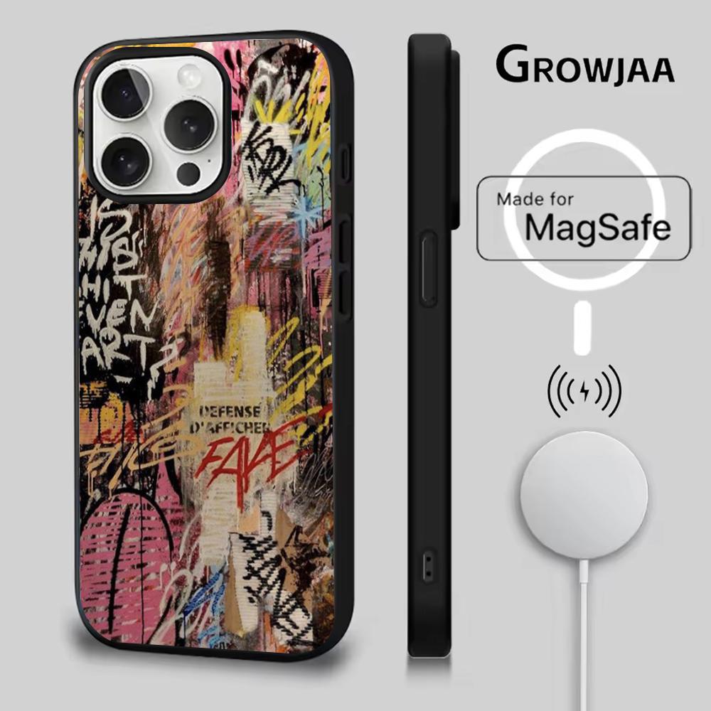 Graffiti Art Cool Thing Phone Case For iPhone 16e,16,15,14,13,12,11,Plus,Pro,Max,Mini Magsafe Magnetic Wireless Charging