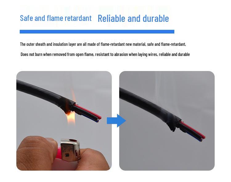 Fengxu RVVP 4-Core Shielded Flexible Copper Signal Control Cable (0.5/0.75/1.0/1.5 Sq)