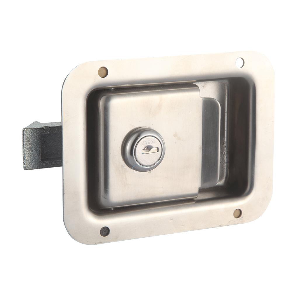 Trailer Toolbox T Handle Door Lock Steel Camper Van Truck Rv Premium Folding Latch Handle Door Lock Stainless Steel Door&Stainless Steel&Door Lock