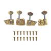 Yinfente Full Size Cello Parts with Metal Body, Machine Heads, String Winder, DIY Tuners, Easy Adjustment