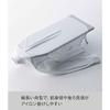 [Yamazaki] Boat-Shaped Ironing Board Aluminum Coat Silver, Approx. 75x30x20cm, Traditional Craft 1225