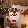 Coral Fleece Children's Small Towels Absorbent Christmas Tree Towel Cleaning Cloth  Christmas Gift