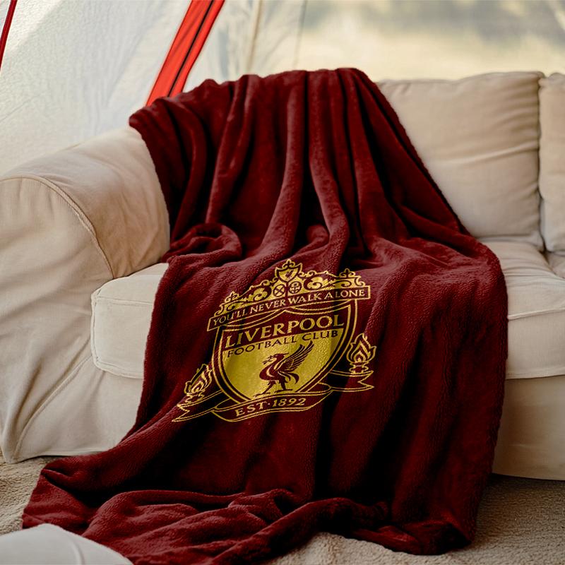 English Premier League teams Pattern Blanket, Cozy Blanket for All-Season Comfort on Sofas, Beds, Office, Car, Camping and Travel
