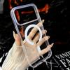 Oryginalne Magnetyczne Etui do Bezprzewodowego Ładowania Magsafe Dla iPhone 17 Air 16 15 14 13 12 11 Pro XS Max Mini XS XR Plus Przezroczyste Pokrowiec