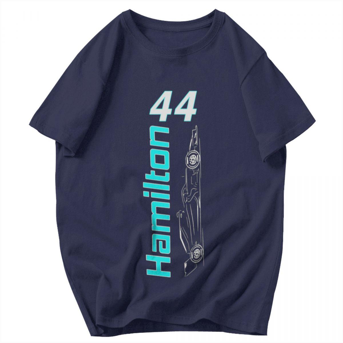 

Men T Shirt Lewis Hamilton 44 Summer Y2K Graphic Customized Unisex Clothes T Shirts 4XL