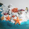 Simulation Marine Animal Growth Cycle Model Octopus Starfish Penguin Growth Process Landscape Ornament Toy