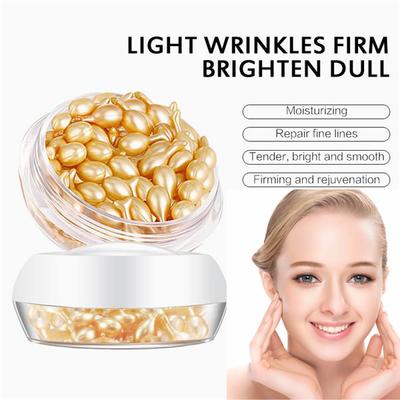Moisturize Skin Fullerene Placenta Essence Dilute Fine Lines Brighten The Skin Tone Tighten Skin Placental Essence Capsule