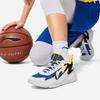 Li-Ning Cloud Non-Slip Anti-Kick Rebound Breathable Support Kids Basketball Shoes Kids Sneakers White Blue Black YKBU050-9