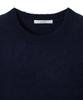 MOONSUN Essential_Unisex Mss Mohair Blend Stripe Knit [Navy]