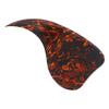 Guitar Pickguard Self Adhesive Comma Shaped PVC Decorative Acoustic Guitar Accessories for Guitarist