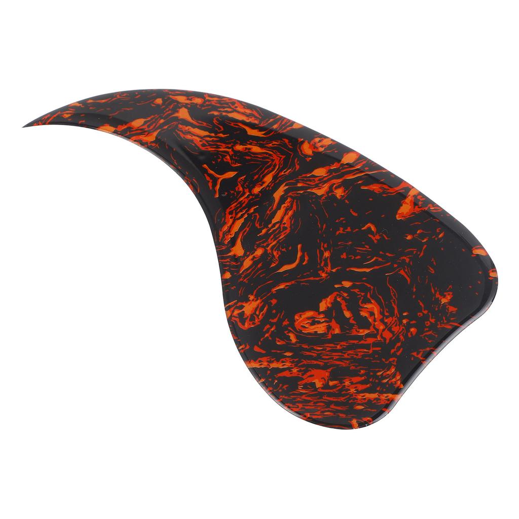 Guitar Pickguard Self Adhesive Comma Shaped PVC Decorative Acoustic Guitar Accessories for Guitarist