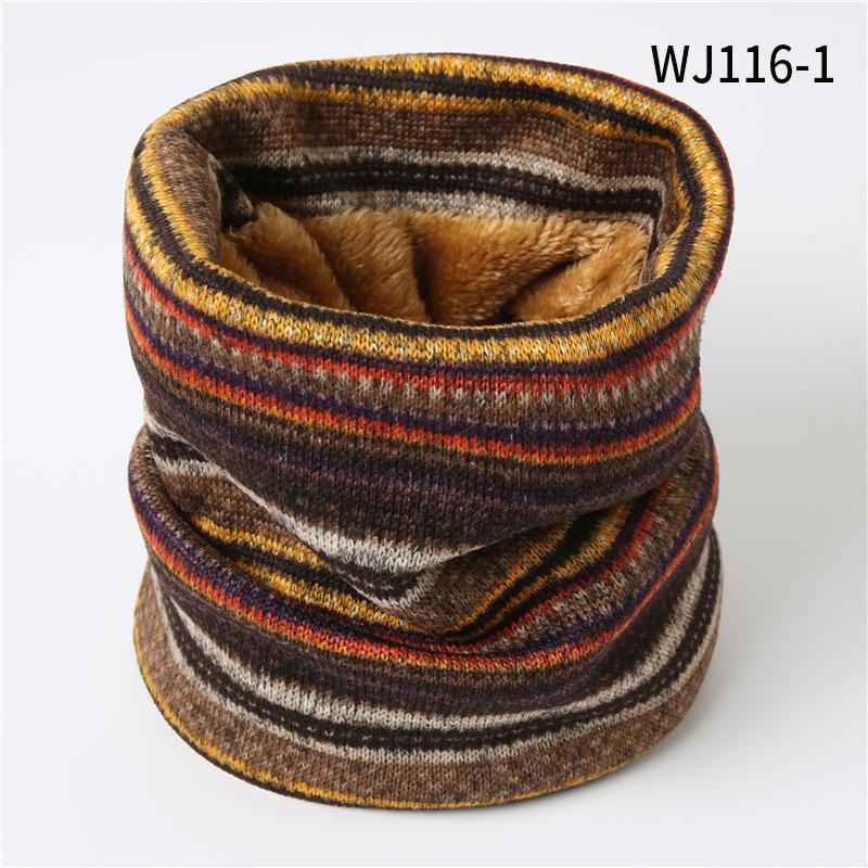 New Women Neck Cover Children Autumn Winter Cold Warm Men Fashion Neckerchief Solid Knitted Scarf Decoration Thickening Fleecing