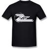 YZ Zz Top Tour Logo T Shirt For Men Black