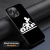 D-dafs Logo Car Logo Fashion Pattern Phone Case For iPhone 16 15 14 13 12 11 Plus Pro Max Limited Black Hard Case Sheepskin