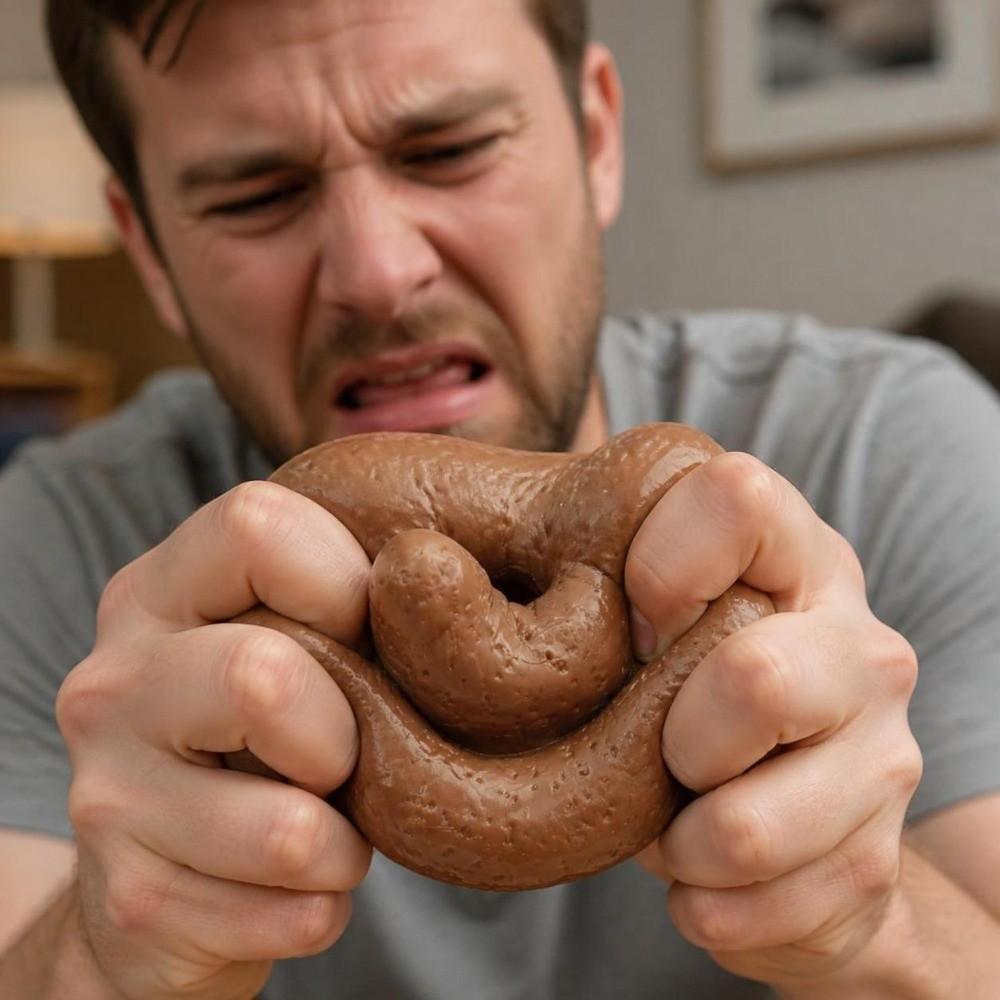 Creative Fake Poop Squeeze Toys Soft TPR Fidget Toy Realistic Shit Squishy Toy Halloween Party
