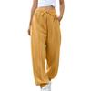 Women's Drawstring Trousers Solid Color Casual Sweatpants