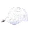 Women Shiny Rhinestones Baseball Cap Adjustable Casual Sport Bling Sun Hat