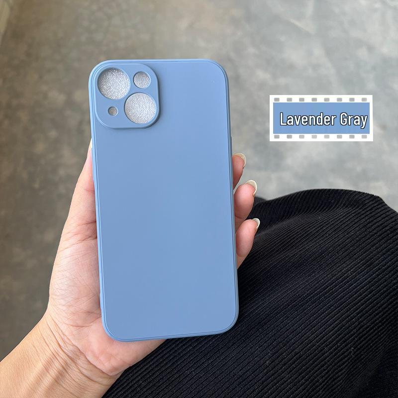 iPhone 12 Liquid Silicone Soft Case - Fits iPhone 13, 14, 16 Pro Max, Velvet Lining, Protective Shell.