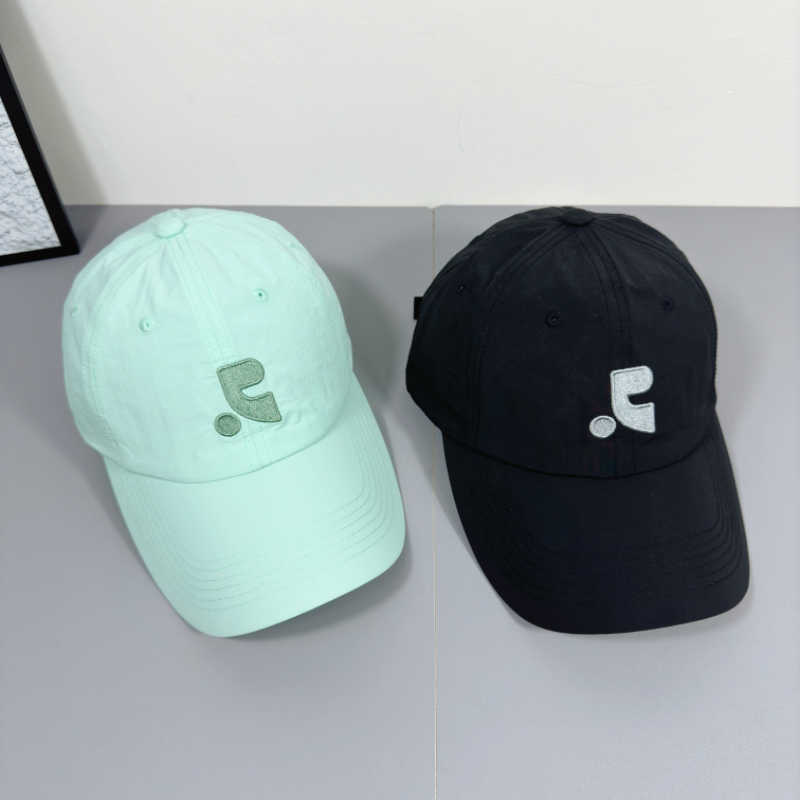 Quick-drying Embroidered Letter Soft-top Baseball Cap for Women's Summer Casual Simple and Versatile Face Little Couple Cap