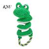 Tough Plush Toys for Pets Crinkle Dog Toy, Tug of War Interactive Toy with Stuffed Animal Chew Rope Loop, Medium Large Dogs Engagement